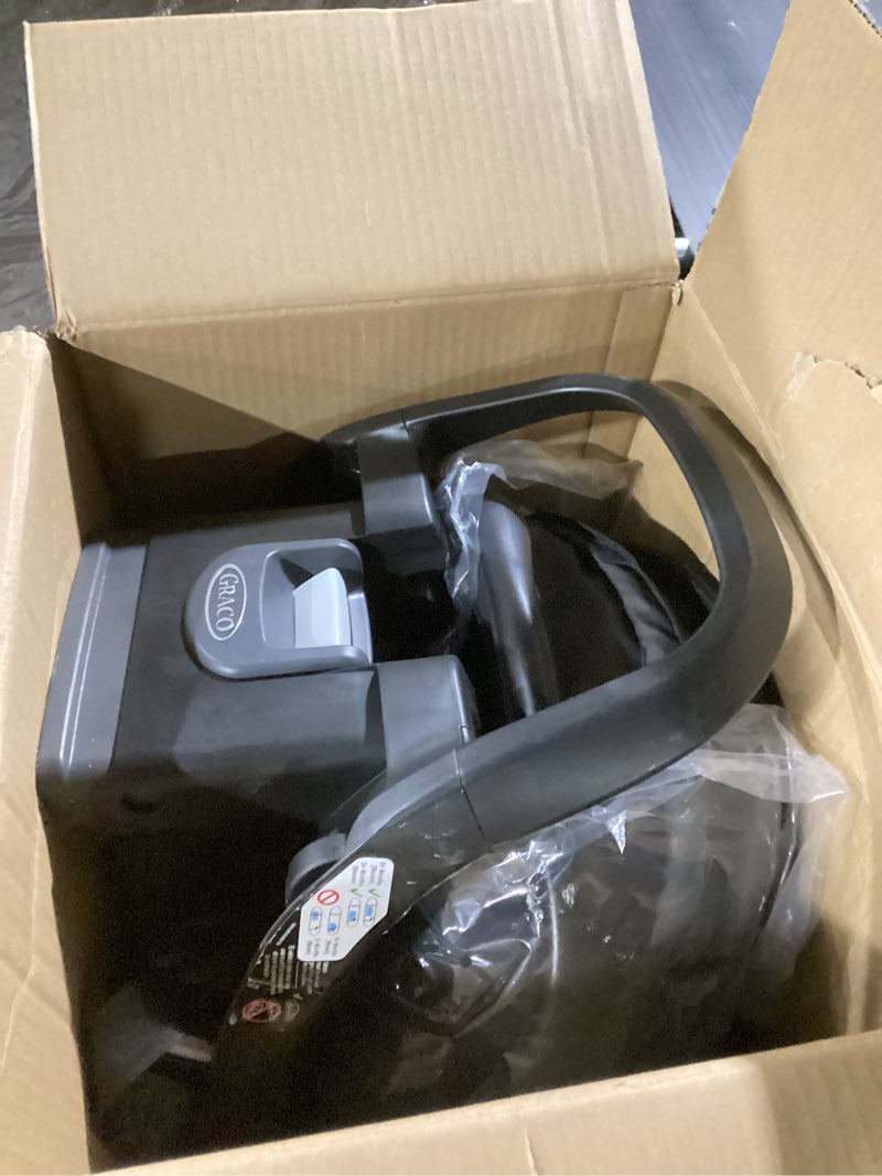Condition photo showing Good Condition for graco snugride snugfit infant car seat, baby car seat with anti rebound bar for extra safety, no-rethread harness, latch equipped carseat, baby essentials, gift for new parents, gotham