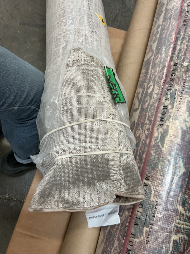 Condition photo showing As Is for Loloi Angela Rose Ember Collection EMB-02 Clay/Sand 2'-3" x 3'-10" Accent Rug Clay / Sand 2'3" x 3'10" (Rectangular)