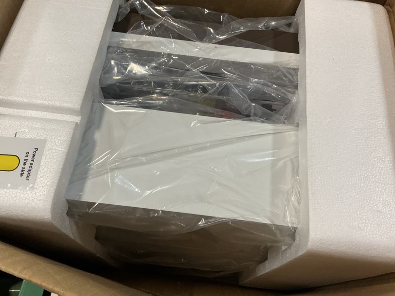 Condition photo showing New/Like New for LP&No.1 Wireless Turntable with Stereo Bookshelf Speakers, Retro Record Player with Wireless Playback, 3 Speed Belt-Drive Vintage Turntable with Auto Off, Milk White