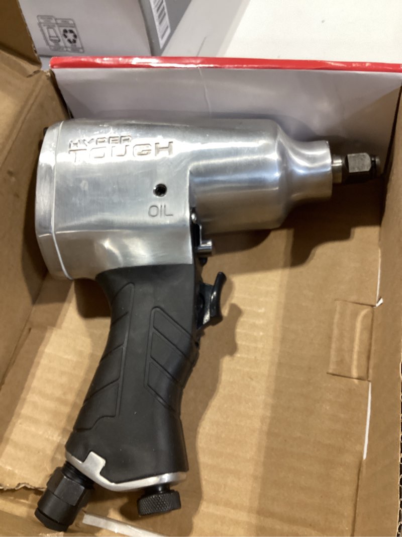 Condition photo showing Good Condition for hyper tough 1/2 in. square drive aluminum pneumatic impact wrench