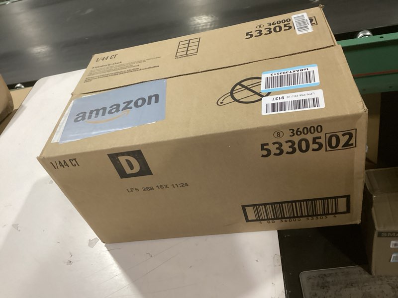 Condition photo showing New/Like New for Depend Fresh Protection Adult Diapers, Incontinence Underwear for Men, Disposable, Maximum, Extra-Extra-Large, Grey, 44 Count (2 Packs of 22), Packaging May Vary