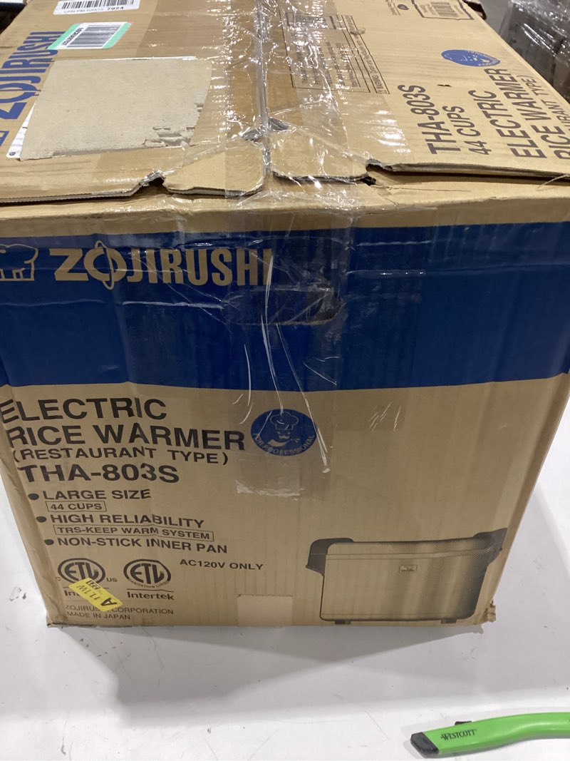 Condition photo showing Good Condition for zojirushi tha-803sa 8-liter electric rice warmer, stainless steel,silver 8 liter