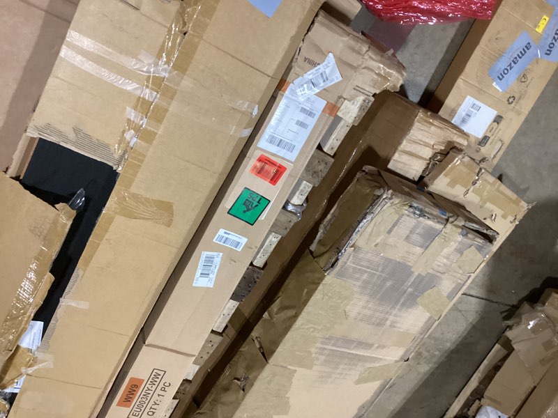 Aok Garden 6.5x10 ft Rectangular Patio Umbrella Outdoor Market Table Umbrella Aluminum Pole with Til