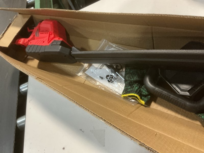 Condition photo showing New/Like New for cordless hedge trimmer for milwaukee 18v battery(tool only), 20'' bush trimmer, 3000rpm electric hedge trimmer, 180°rotatable head, battery powered hedge trimmer for yard, garden compatible with milwaukee battery
