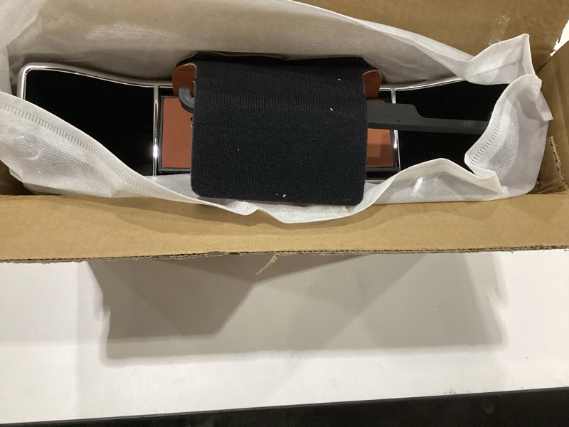 Condition photo showing New/Like New for Backseat Car Organizer with Cup Holder, Multifunctional Headrest Storage Organizer for Cars, SUVs, Trucks, with Tissue Box, Drink Cup Holder & Handbag Hook (Black)