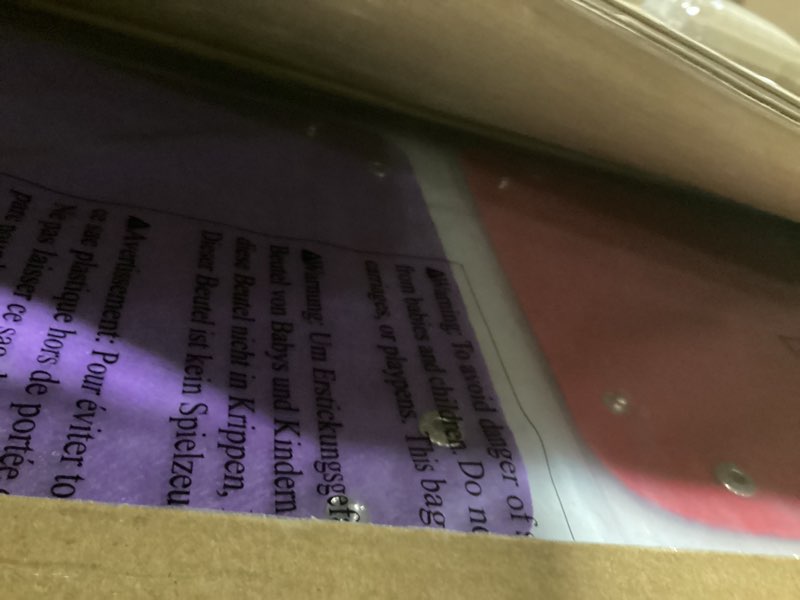 Condition photo showing As Is for Becko US 2000-pc Foldable Puzzle Board with 6 Colorful Trays & TPU Cover, Portable & Lightweight Puzzle Table, Felt Mat with Auxiliary Lines for Storage, for 2000 1500 1000 Pieces Puzzles (Light Gray)