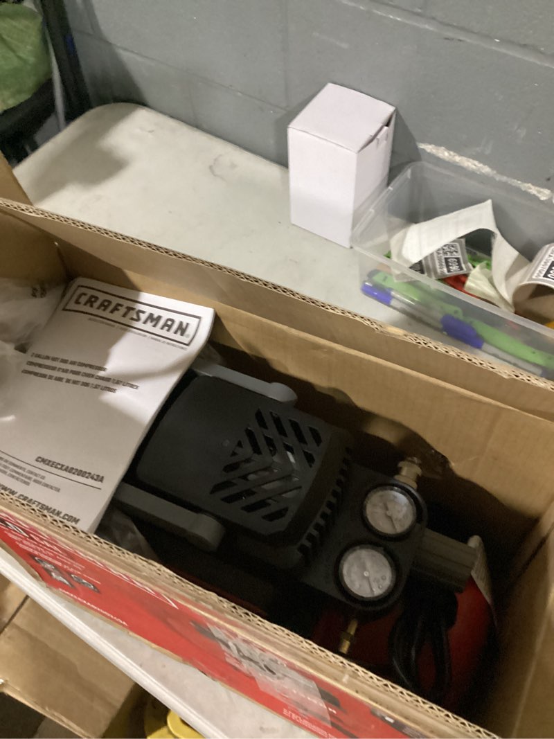 Condition photo showing Good Condition for craftsman 2 gallon portable air compressor