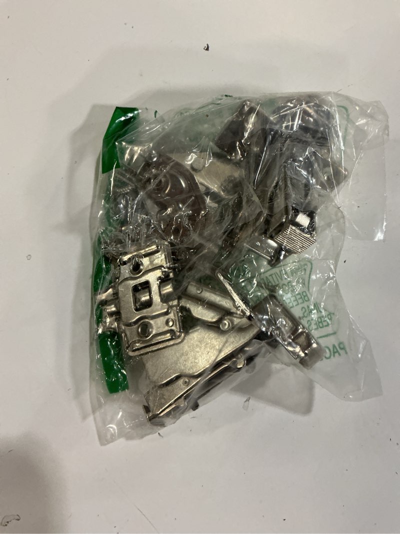 Condition photo showing As Is for 165 degree soft close cabinet hinges 2 pack, face frame lazy susan corner cabinet hinges for cabinet frame to door connection, kitchen cabinet hardware 165 2