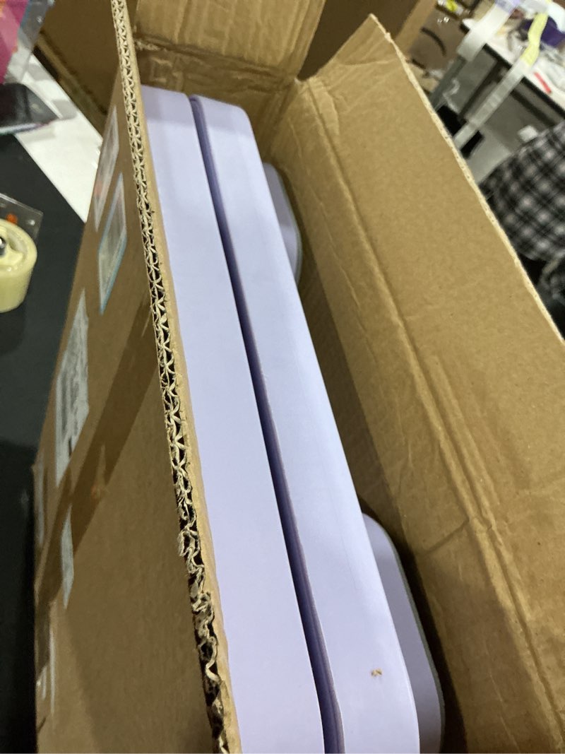 Condition photo showing As Is for JANUA Pilates Board - Pilates Reformer Set, Multi-Purpose Foldable Pilates Reformer Board for Home, 5 in 1 Pilates Sliding Board Purple