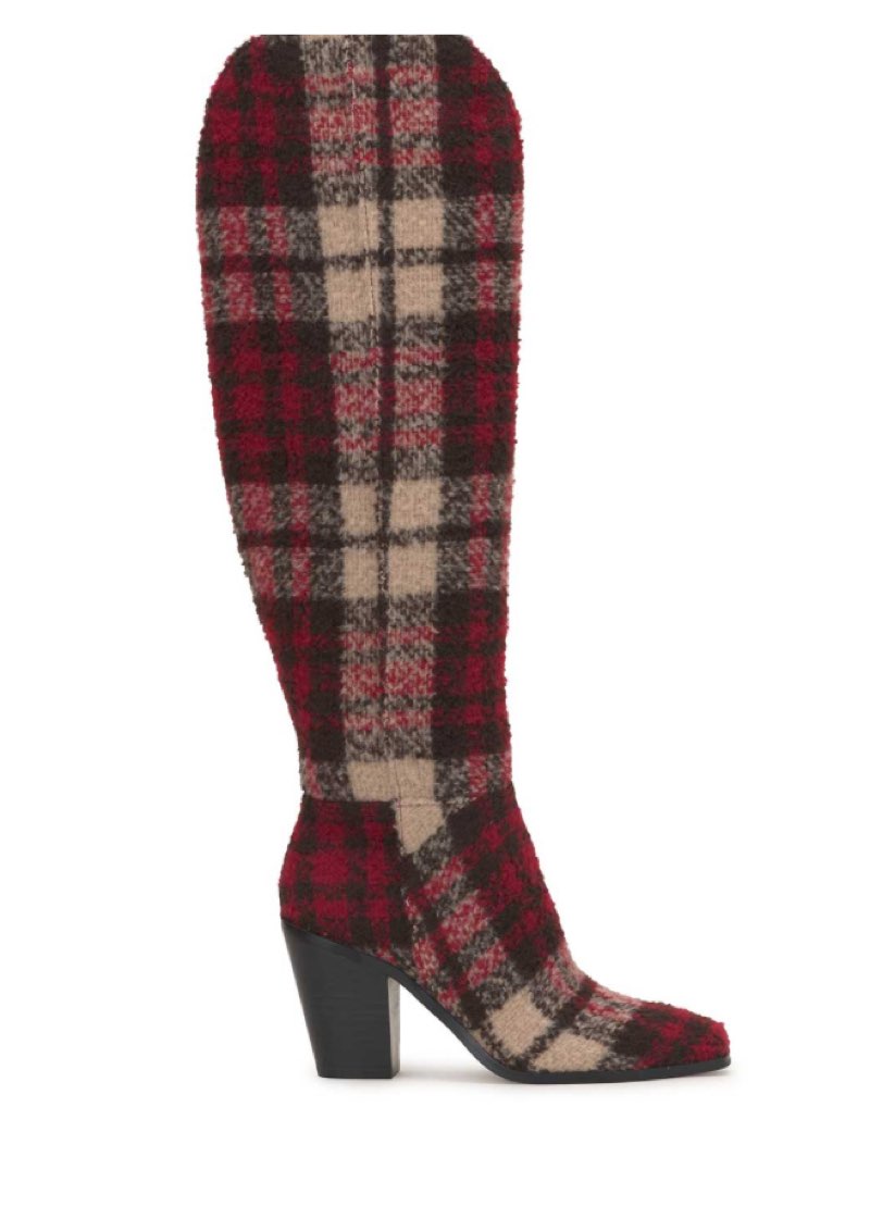 Ravyn Boot In Red Plaid Jessica Simpson