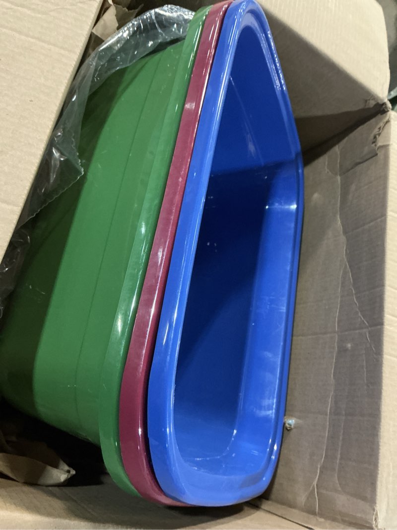 Condition photo showing Good Condition for 18 Quart Dish Pan, Plastic Basin Tubs, 3 Packs
