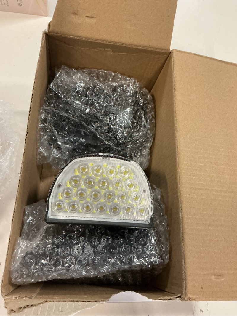 Condition photo showing Good Condition for Solar Lights Outdoor Waterproof IP65, Solar Powered 76 LED 3 Lighting Modes Solar Spot Lights Outdoor for Yard Garden Landscape Pathway (Cool White, 4 Pack) 4 Pack Cool White