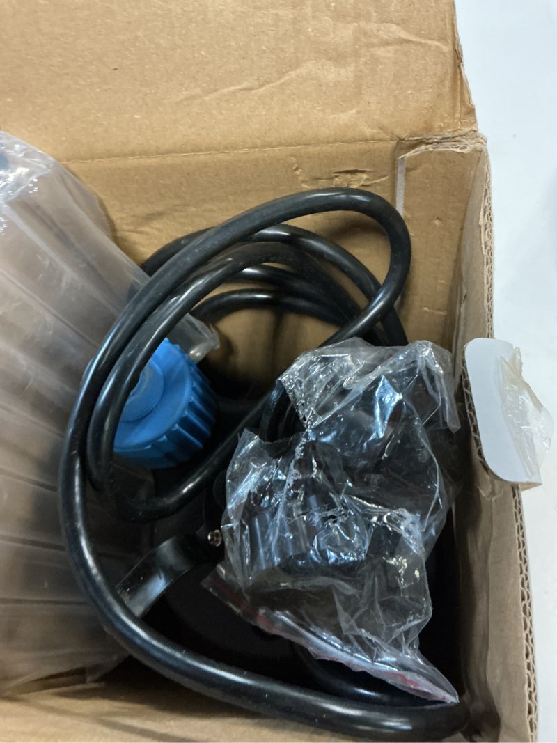 Condition photo showing Good Condition for 1/3 hp submersible water pump 2400gph small sump pump thermoplastic electric portable transfer utility pump clean for swimming pool basement garden pond