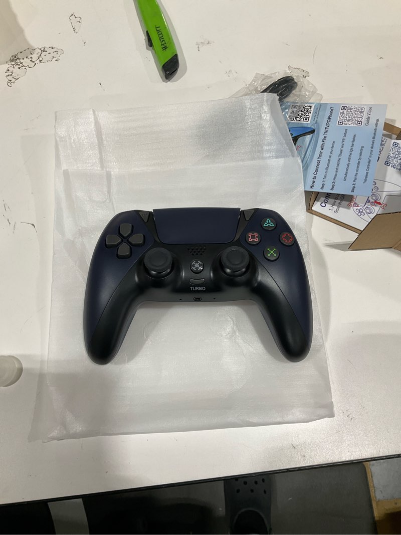 Condition photo showing Good Condition for enstixsm upgraded for luna controller with back paddles,turbo,wireless fire tv game controllers for pc,geforce now,firestick,replacement for luna gamepad with alps joystick,no drift stick, blue midnight blue
