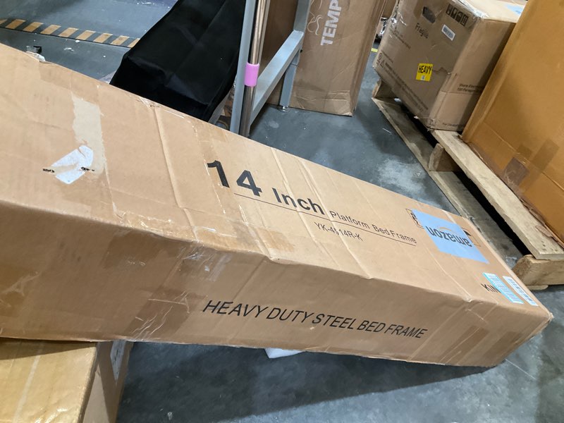 steel bed frame heavy duty