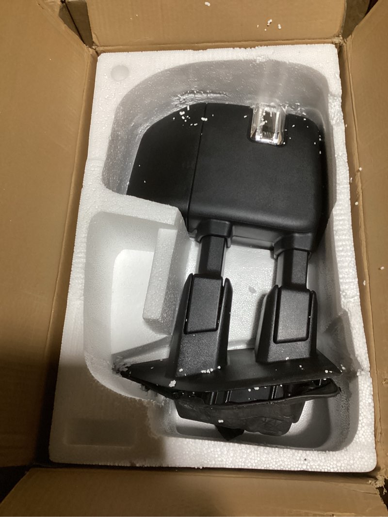Condition photo showing Good Condition for left driver side tow mirror compatible with ford f250 f350 f450 2017-2022 w/blind spot detection support power glass power heated with turn signal light & puddle light manual folding