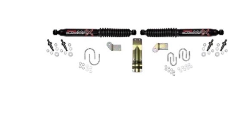 Skyjacker 8270 Dual Steering Stabilizer Kit (for Dodge Ram 1500/2500/3500 - Black)