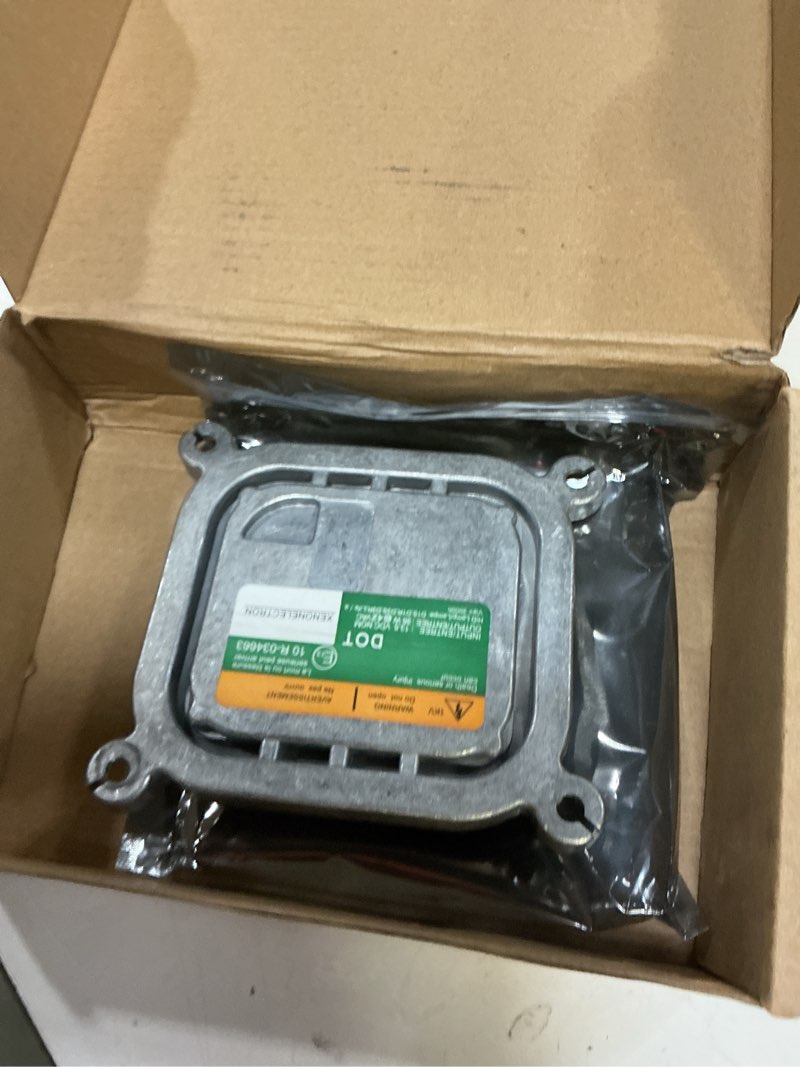 Condition photo showing As Is for xenon headlight ballast control unit module 8a5z-13c170-a for ford mustang edge escape explorer f150 flex taurus 2010-2019 xenon hid ballast w/igniter & d3s bulb,replaces dl3z-13c170-a 8a5z13c170a