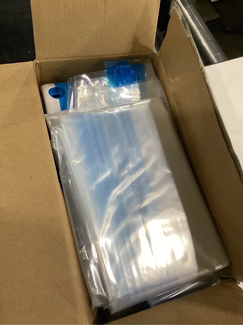 Condition photo showing Good Condition for cozy essential travel vacuum storage bags with rechargeable cordless usb pump, space saver bags for luggage, suitcase, carry-on, for clothes, blankets, bedding & seasonal storage,8 combo