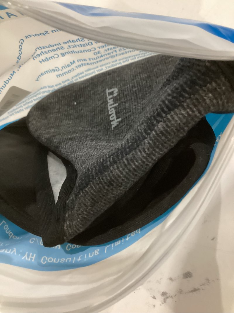 Condition photo showing Good Condition for Winter Ear Warmer Headband for Women and Men - Fleece Stretchy Thermal Ear Muffs for Running Hiking Ski Cycling Jogging A-Black+Dark Grey