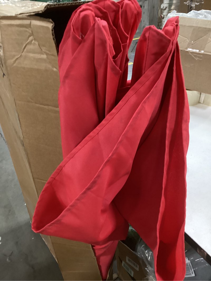 Condition photo showing Good Condition for Sunnyglade 9' Patio Umbrella Outdoor Table Umbrella with 8 Sturdy Ribs (Red)