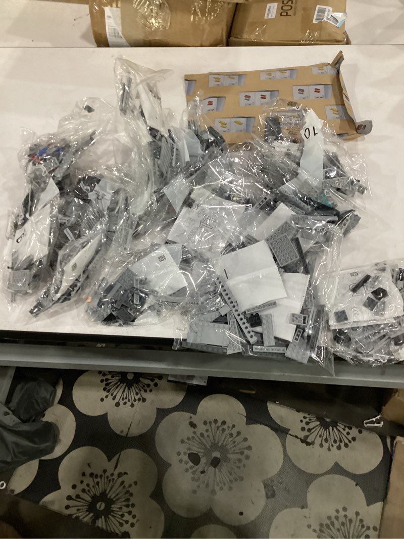 Condition photo showing As Is for lego star wars imperial star destroyer building toy - build & display set for boys & girls, ages 10+ - gift for birthdays - star wars darth vader & 6 minifigure toys - 75394