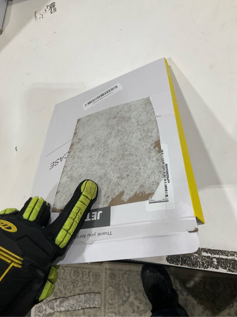 Condition photo showing As Is for JETech Case for iPad Air 2 (2nd Generation), Smart Cover Auto Wake/Sleep (Red)