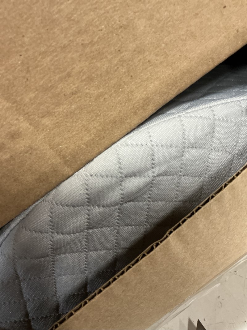 Condition photo showing Good Condition for knee wedge pillow for post-surgery recovery-leg elevation support for sleep position, alleviating lower back & hip pain enhancing circulation in ankles legs triangle pillow with removable cover dark gray 21.6*17.8*6.9 inch?for height over 5'3"?