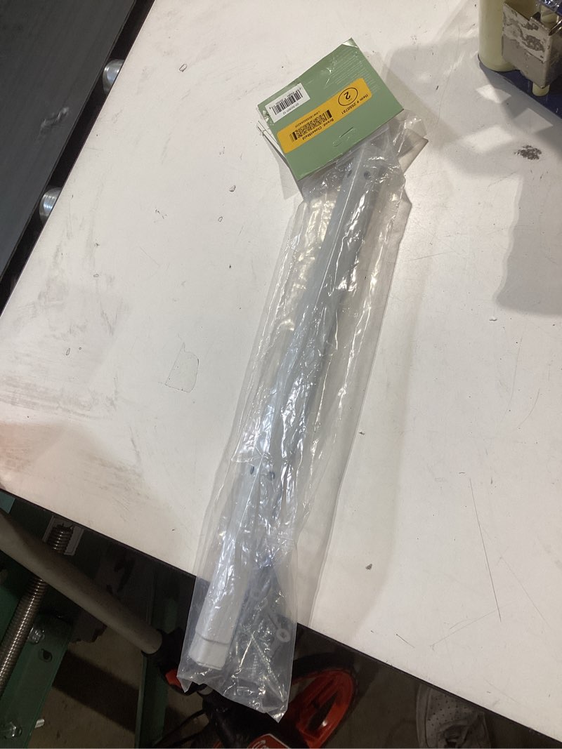 Condition photo showing Good Condition for closetmaid brightwood white closet side brackets