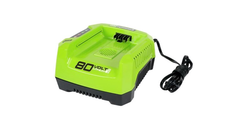 Greenworks 80V Lithium Ion Single Port Rapid Battery Charger 2901402  