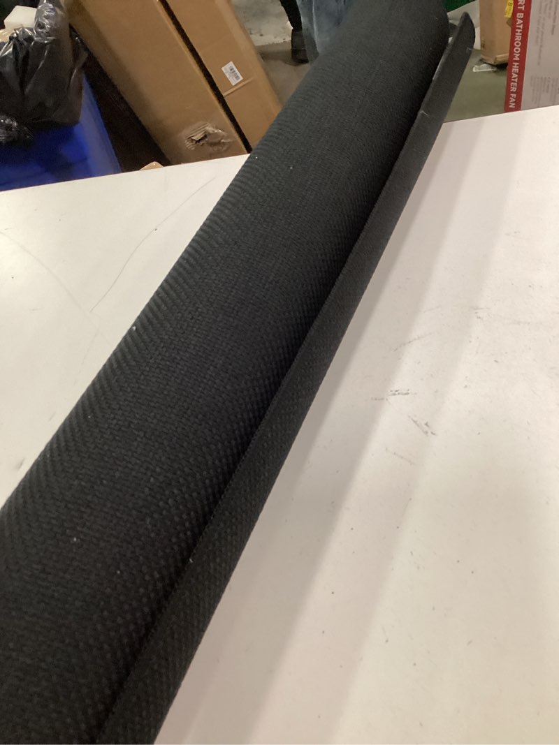 Condition photo showing Good Condition for Color&Geometry Large Thin Front Door Mat Indoor Entrance Non Slip Rubber Backed, 36"x56" Indoor Door Mats for Entryway, Dirt Trapper Double Doormat, Washable Front Door Rugs, Ebony Black 3' x 4'8" (Rectangular) Ebony Black