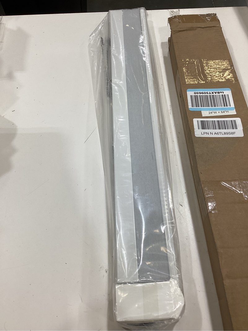 Condition photo showing Good Condition for changshade blackout cordless cellular shades for windows,honeycomb blinds with thermal insulation,uv protection,child safe,privacy light control,easy to install?24" w x 64" h,grey? blackout-grey 24"w x 64"h
