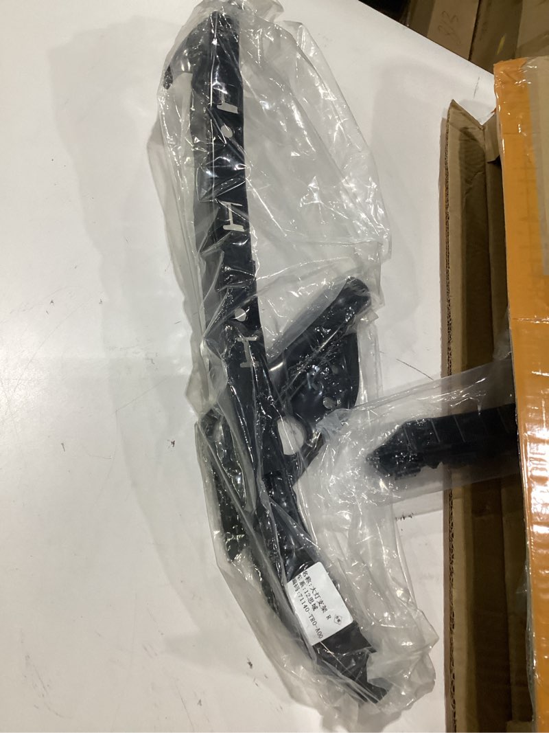 Condition photo showing As Is for applianpar 4pcs left right side front headlight and bumper bracket mount support retainer kit for civic 2012-2015