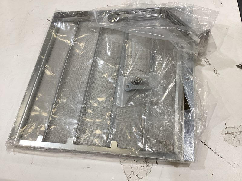 Condition photo showing New/Like New for af45 commercial deep fryer filter screen strainer 550 micron oil filter for commercial restaurant kitchens stainless steel 13.75x13.75” extends oil life 40% by capturing debris grease