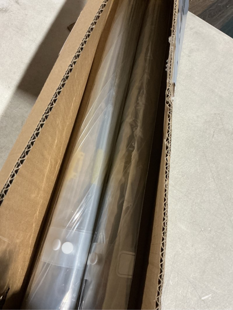 Condition photo showing Good Condition for 2Pcs Kids Clear Umbrella for Rain, Round Bubble Umbrella,Wide Coverage Arc 43 Inch,Auto Close,Windproof Strong Double Fiberglass Ribs With Spring Supporting for Each 6 Panels, Steel Shaft, Spoke Big Protectors for Safety Yellow