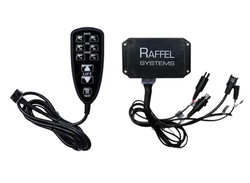 Uetmulik Raffel Systems HC HR3B 01 Power Lift Chair Handheld Remote Control with 9 Buttons and Junction Box Combo Replacement