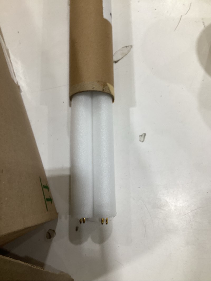 Condition photo showing As Is for t5 uvb reptile light 24w 5.0,uva uvb light bulb for reptiles,2 pack reptile uvb lamp tube for bearded dragon 2 pack t5 tube-24w 5.0