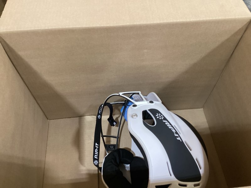 Condition photo showing Good Condition for rip-it | vision pro softball batting helmet | matte | lightweight womens sport equipment x-large black/white (matte)