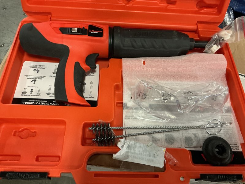 Condition photo showing As Is for mastershot 0.22 caliber powder actuated tool (pat)