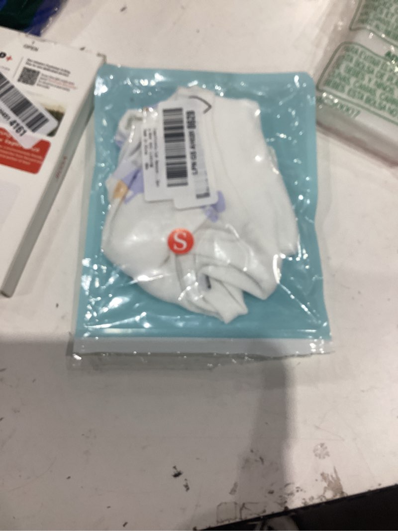 Condition photo showing As Is for coppthinktu cat recovery suit female, breathable cat onesie after surgery female for abdominal wounds or skin diseases, surgery recovery suit kitten surgical onesie after spay wear anti licking small white