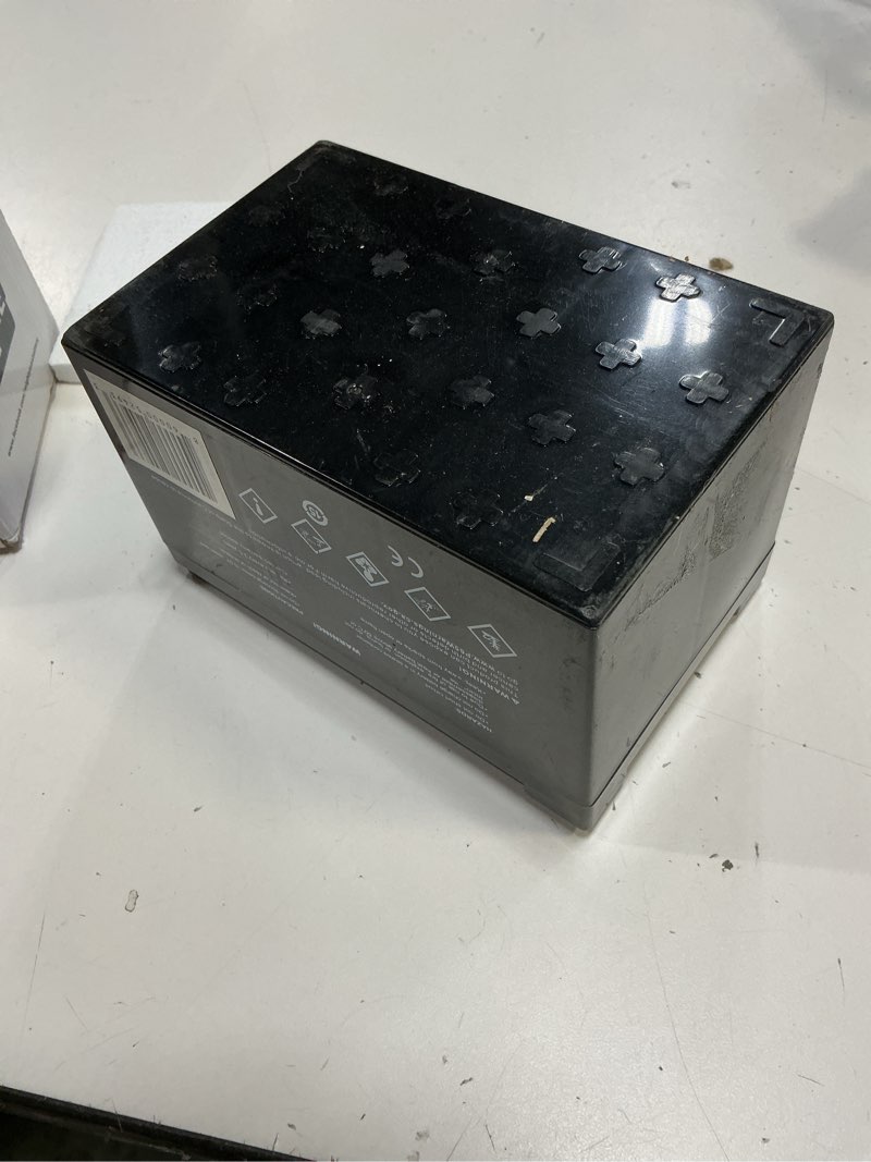 Condition photo showing As Is for mighty max battery ml12-12 - 12 volt 12 ah sla battery brand product, black 1 pack