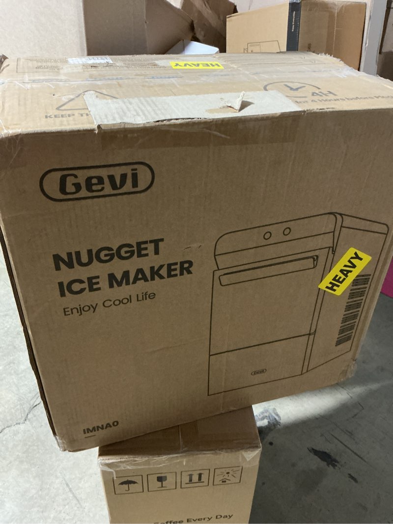 Condition photo showing Good Condition for gevi v2.0 nugget ice maker, 38lbs/24h countertop pellet ice machine with self-cleaning, energy-efficient, chewable pebble ice maker for home kitchen, office, great gift