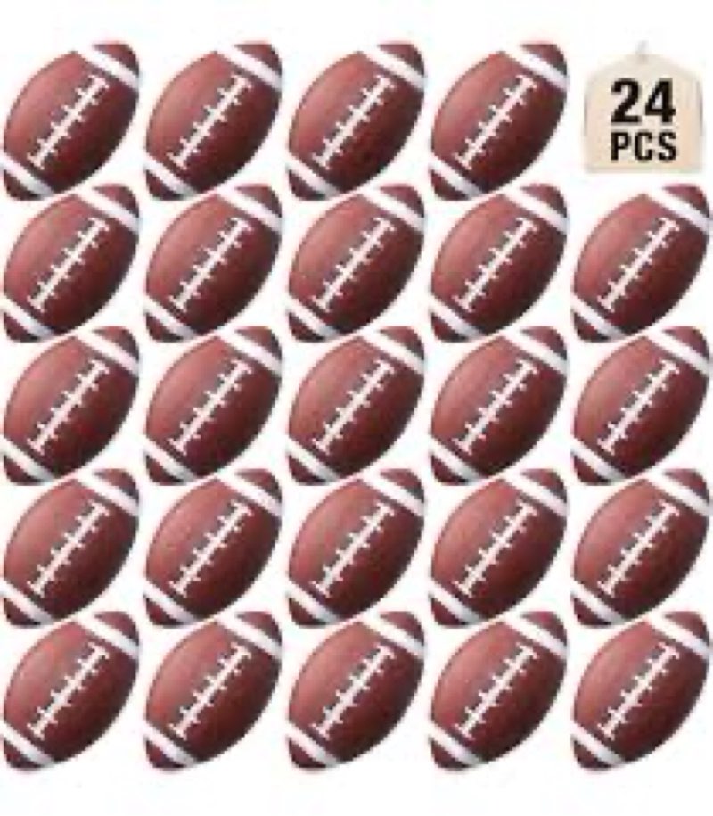 Jerify 12 Pcs Composite Leather ... eational Play(Size 6,Brown White)