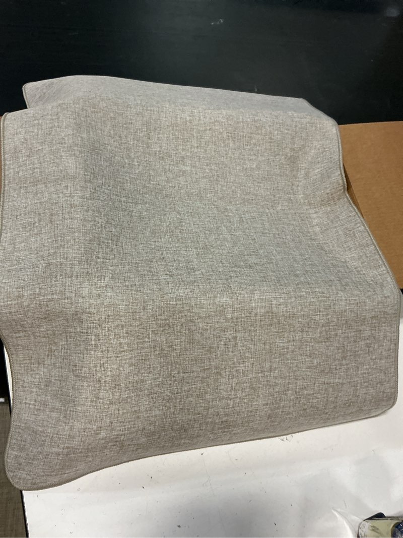Condition photo showing Good Condition for LEKEEPGO Ultra Thin Indoor Door Mat 24"x36", Low-Profile Door Mat Indoor Entrance, Non Slip Rubber Backing Inside Doormat Washable Welcome Front Entryway Dirt Trapper Entry Mat, Khaki Khaki Woven Solid Rectangular 24"x36"