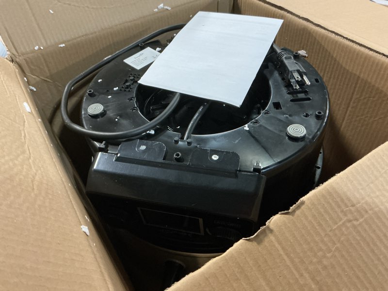 Condition photo showing Good Condition for electric water bath canner 27 quart, knob control time & temperature with led display showing real-time & preset temp, auto shut-off, ideal for canning cooking pickling & heating