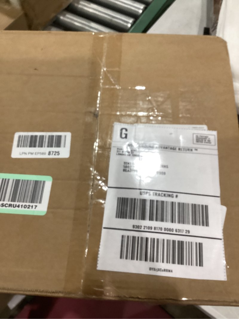 Condition photo showing Good Condition for BUXVRCS Semi Flush Mount Ceiling Light Fixture, 3-Light Drum Lighting Fixtures, Hallway Light Fixture Ceiling Mount with Fabric Shade, Close to Ceiling Light for Bedroom Bathroom (Brushed Nickel)