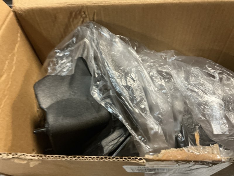 Condition photo showing Good Condition for left driver side door mirror compatible with 2021 2022 2023 2024 2025 ford f150 with power glass manual folding heated blind spot matte black replace#ml3z17683va(7 pins) l matte black-7pins