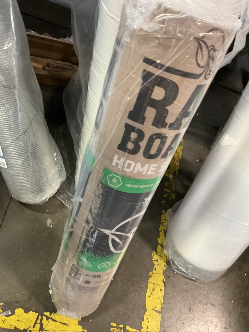 Condition photo showing New/Like New for ram board home edition, heavy duty 36 inch x 50 feet painting, remodeling, construction,temporary floor protection (150 sq. ft.)