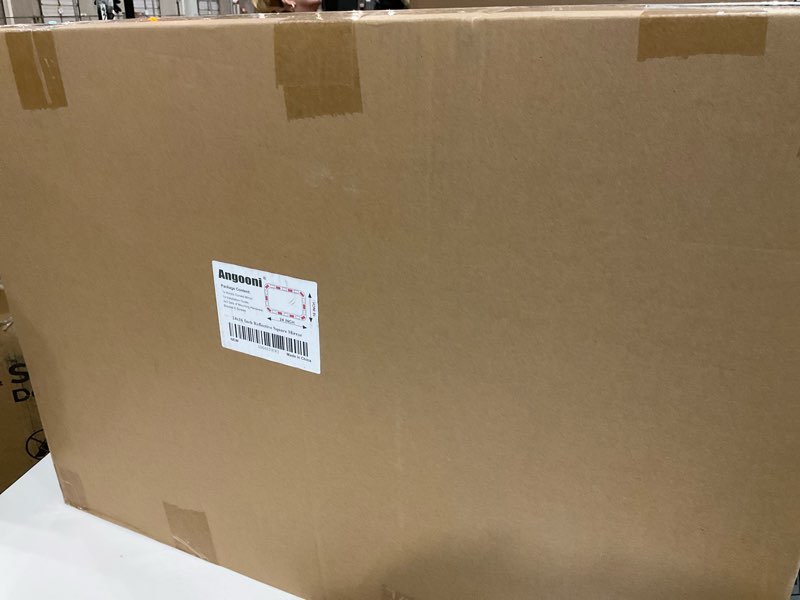 Condition photo showing New/Like New for Reflective Rectangular Acrylic Convex Mirror, 24"x16" inch Safety Mirror - Adjustable Traffic Mirror