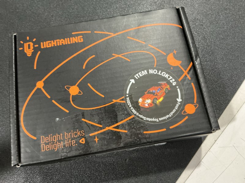 Condition photo showing New/Like New for LIGHTAILING Light for Lego-42204 Fast and Furious Toyota-Supra-MK4 - Led Lighting Kit Compatible wit